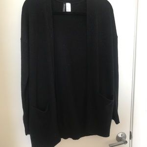 H&M black cardigan